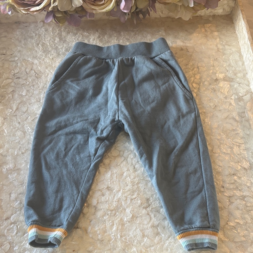 Stylish Kids Jogger Pants in Gray